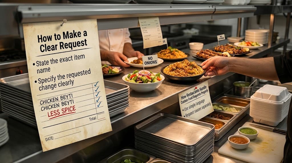 How Restaurants Handle Custom Food Requests Properly