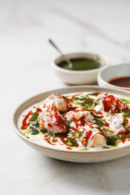 Dahi Bhalla Full plate